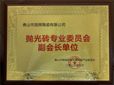 抛光砖专业委员会副会长单位